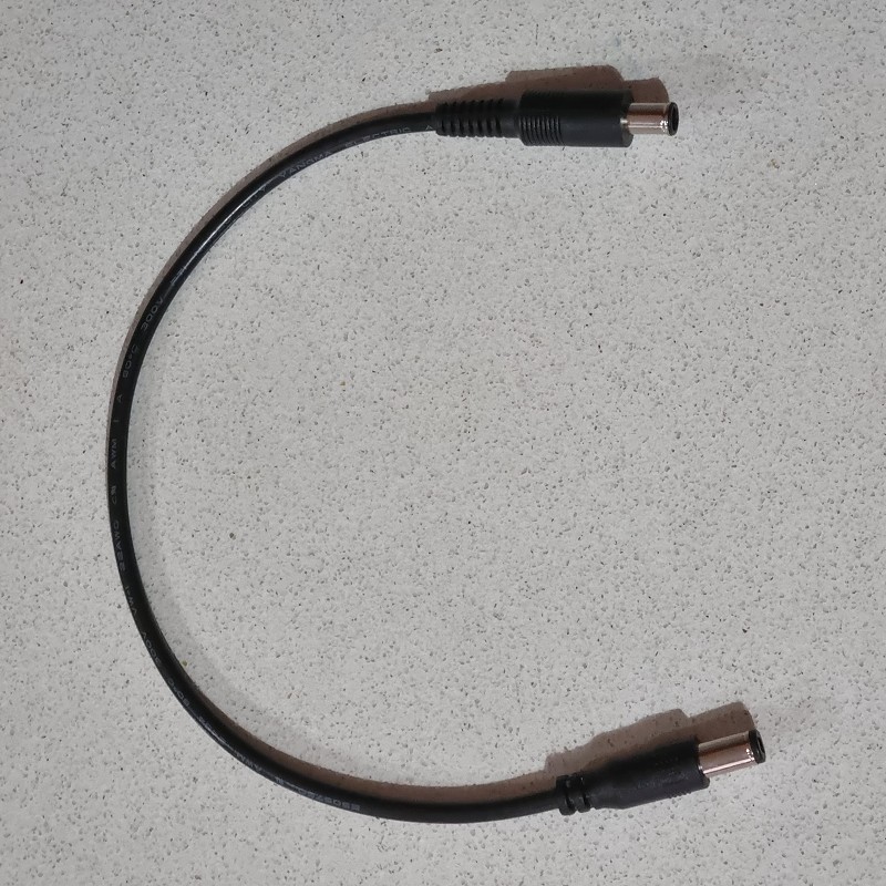 Universal 48V DC UPS cable, 1-DC to 1-DC Universal (Male)