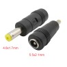 DC UPS Connector Adapter, 5.5*2.1mm to 4.8*1.7mm